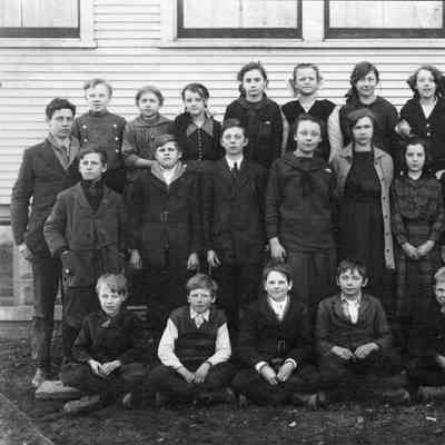 PH-0109: Rugen School- 1902-1903, Josephine Melzer, teacher