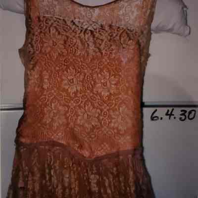 Lace Over Crepe Inner Dress
