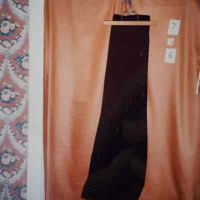 Fine Black Wool Trousers