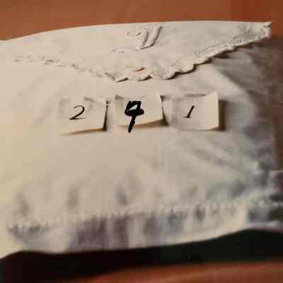 White Linen - Handmade