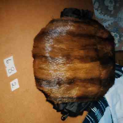 Oblong Mink Muff