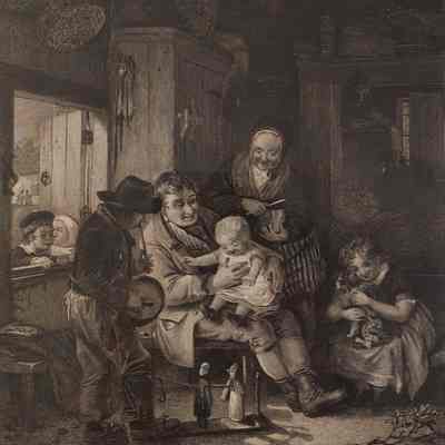 Godey's Lady's Book: Dancing Dolls