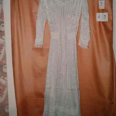 Wedding Dress - White Batiste