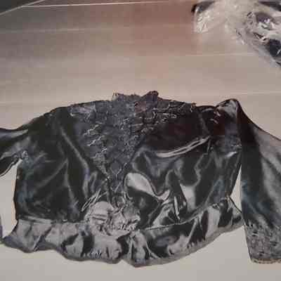 Black Silk Bodice