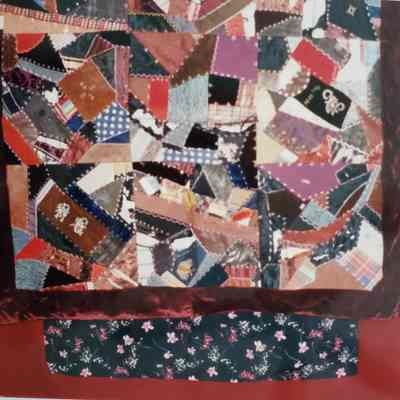 Crazy Quilt Throw