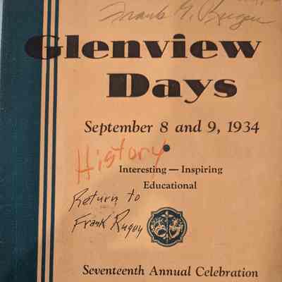 Glenview Days programs