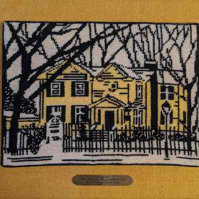 Glenview Historical Society Needlepoint