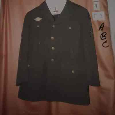 Army Jacket and Trouser, Cap