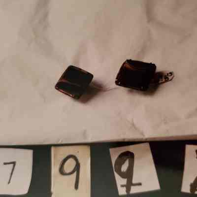Gold Onyx Cuff Links