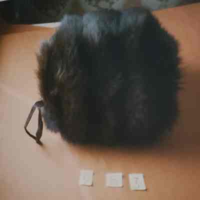 Dark Skunk Muff