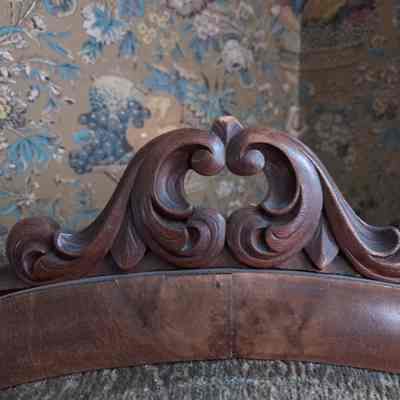 Detail of wood carving