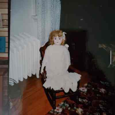 Bisque Head Doll with China Hands