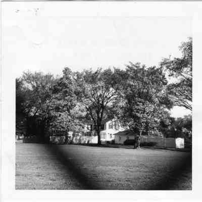 PH-0245: Rugen House inside gate of Naval Air Station, Lake & Shermer. Ray Rugen States it predates 1853