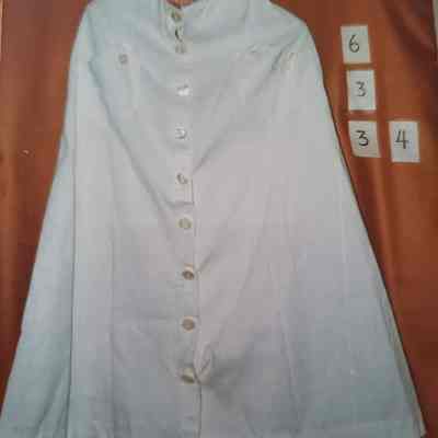 White Pique Flare Skirt