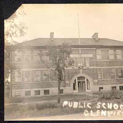 PH-1032n-Rugen Reunion 1910 at Rugen Homestead: Public School Glenview IL