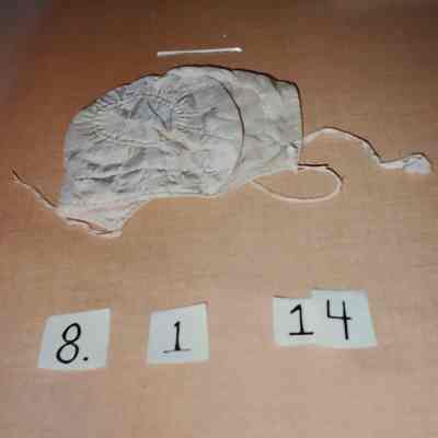 Pink Silk Infant Cap with Chin Ties