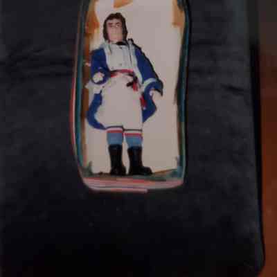 Doll Representing a Famous Person During the Revolutionary War Era (Possibly the Marquise de Lafayette)