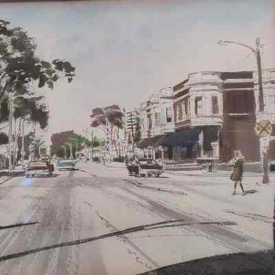 Glenview Road In Summer