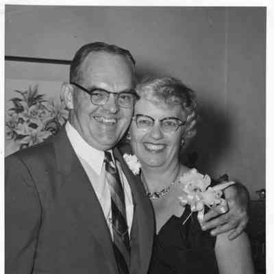 PH-1206-Edith (Tupper) and Richard Rugen, 25th Anniversary, 1954