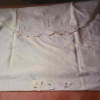 Linen Case - "W" Monogram