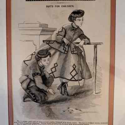 Godey's Lady's Book, Suits for Children