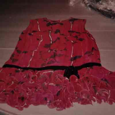 Red/Black Flapper Dress