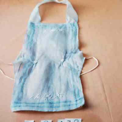 Blue Organdy Vest