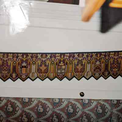 Fireplace Mantel Needlepoint