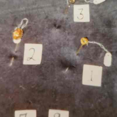Gold Colored Turks Head Knot Stickpin