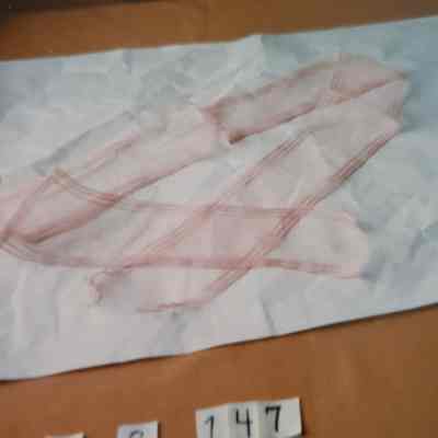 Sheer Silk Gauze Sash