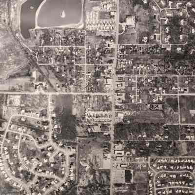 1964 Aerial Photograph of Northfield Township Section 26