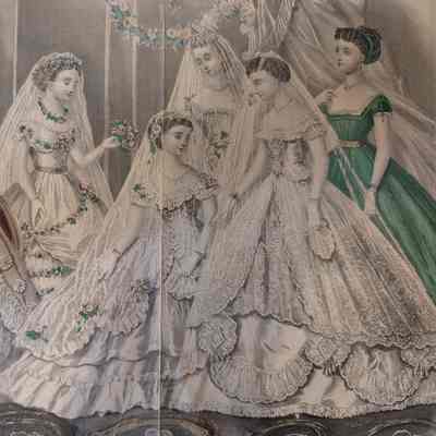 Godey's Lady's Book, Fashions for January 1867
