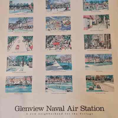 Glenview Naval Air Station: A New Neighborhood for the Village Print