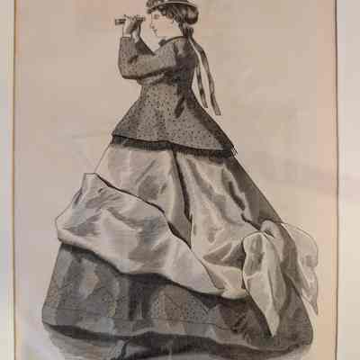 Godey's Lady's Book, Promenade Suit