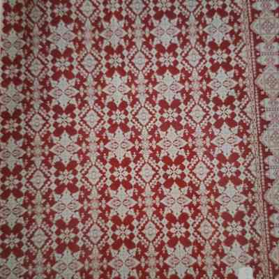 Wool Jacquard Bed Cover