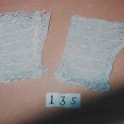 White Lace Cuffs