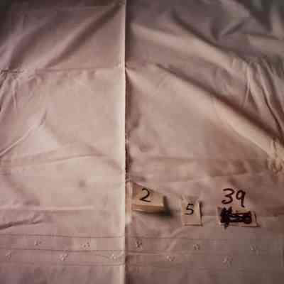 Full Size Bed Sheet with Hemstitch