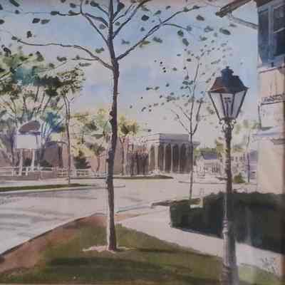 Waukegan Road in the Spring