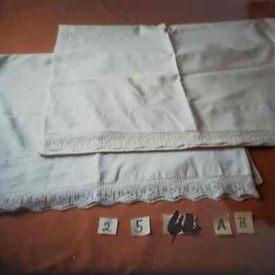 Pillowcase with Hand Crochet Border