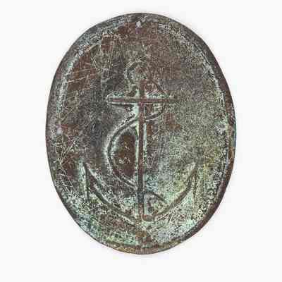 Marine Copper Hat Plate
