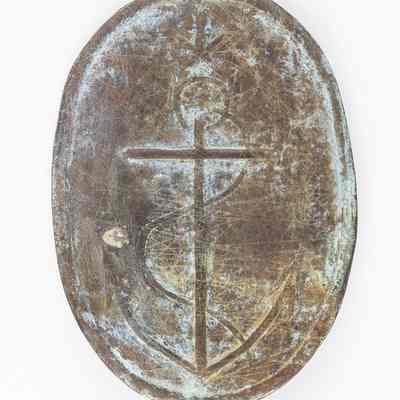Marine Copper Shoulder Pin