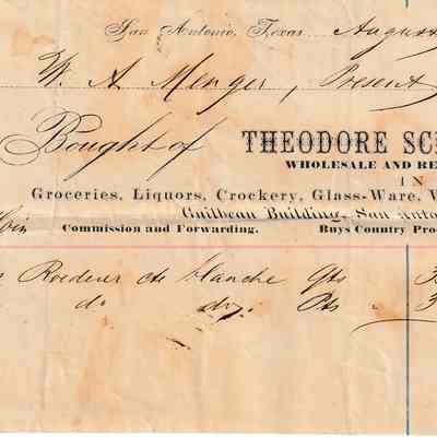Theodore Schleuning [Billhead]