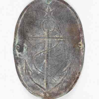 Marine Copper Hat Plate