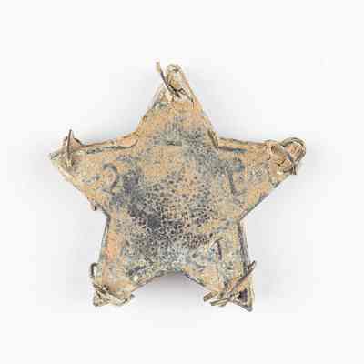 Texas Army Copper Hat Star Stack