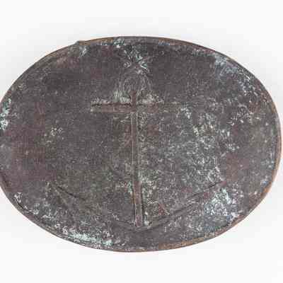 Marine Copper Belt Buckle
