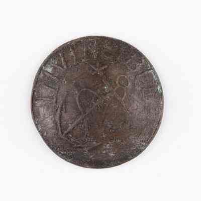 Invincible Copper Overcoat Button