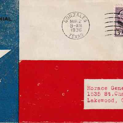 Texas Centennial Lone Star Flag [Cover]