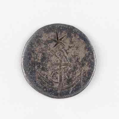 Marine Silver Coat Button