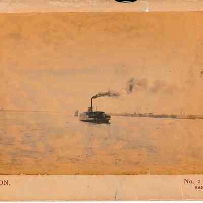 Galveston Ship [Cabinet Card]