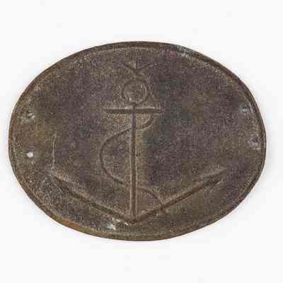 Marine Copper Hat Plate